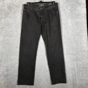 Brax Chino Pants Mens 35x34Cooper Fancy Black Excellent Regular Fit Office